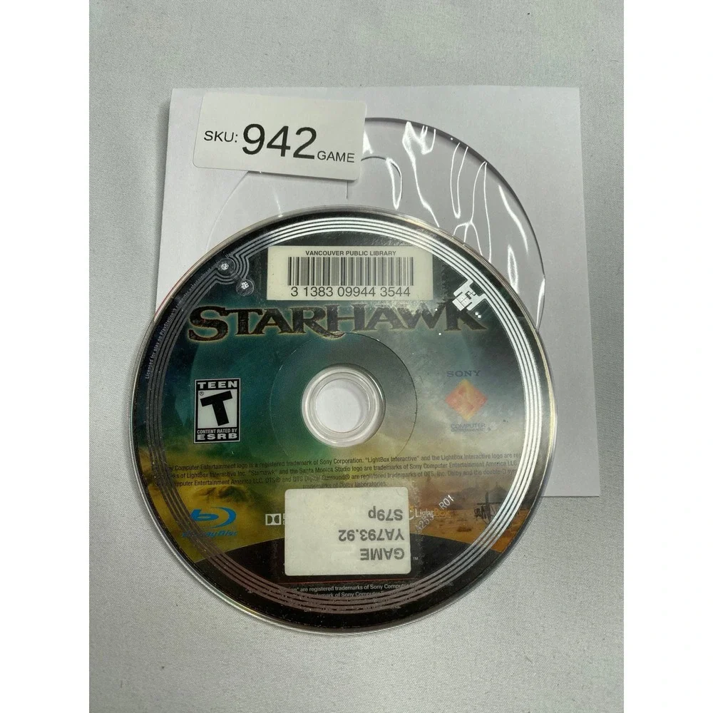 Starhawk Sony PlayStation 3